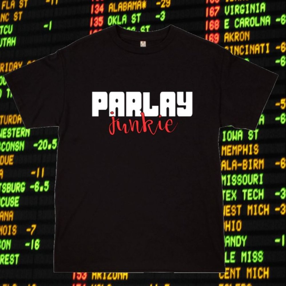 Degenerate Morals Original " Parlay Junkie " Sports Betting Gambling Sportsbook